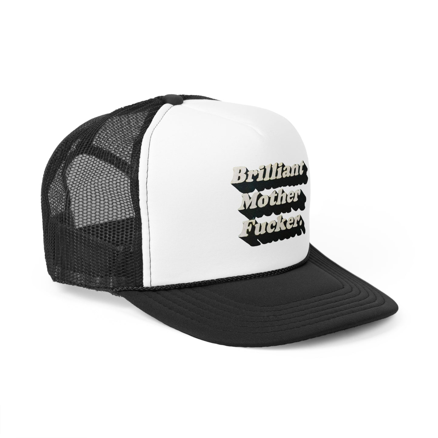 Brilliant Mother Fucker Trucker Cap - Bold Statement Hat for Fun-Loving Individuals