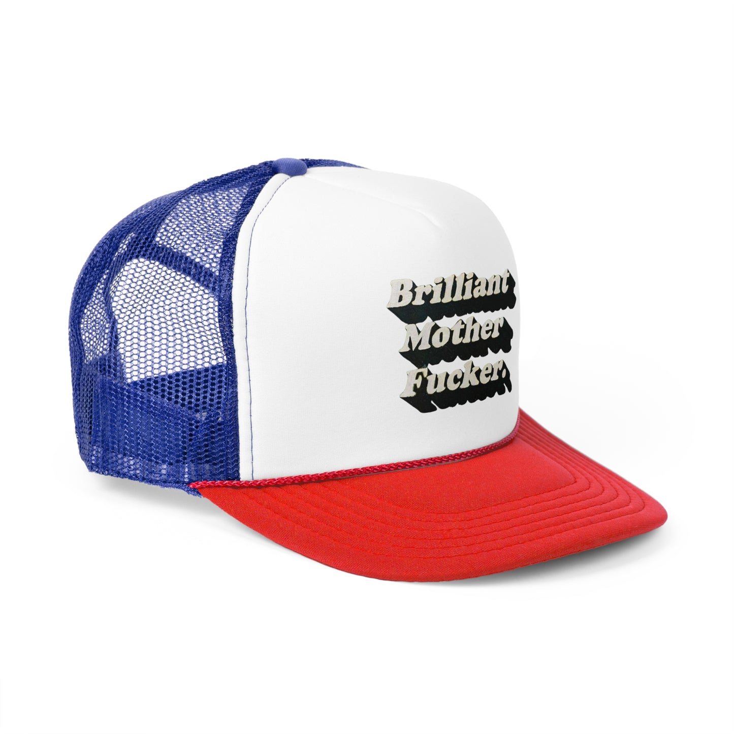 Brilliant Mother Fucker Trucker Cap - Bold Statement Hat for Fun-Loving Individuals