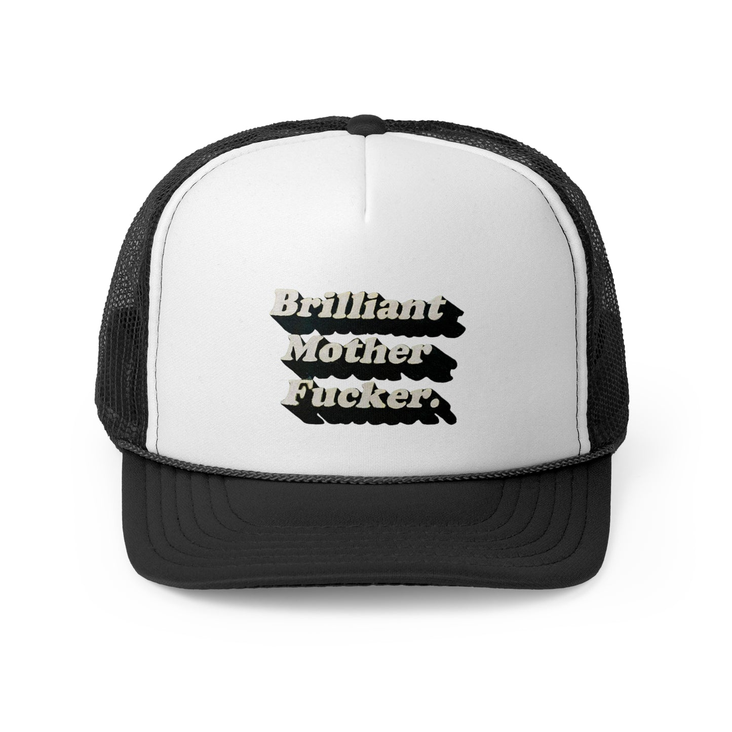 Brilliant Mother Fucker Trucker Cap - Bold Statement Hat for Fun-Loving Individuals